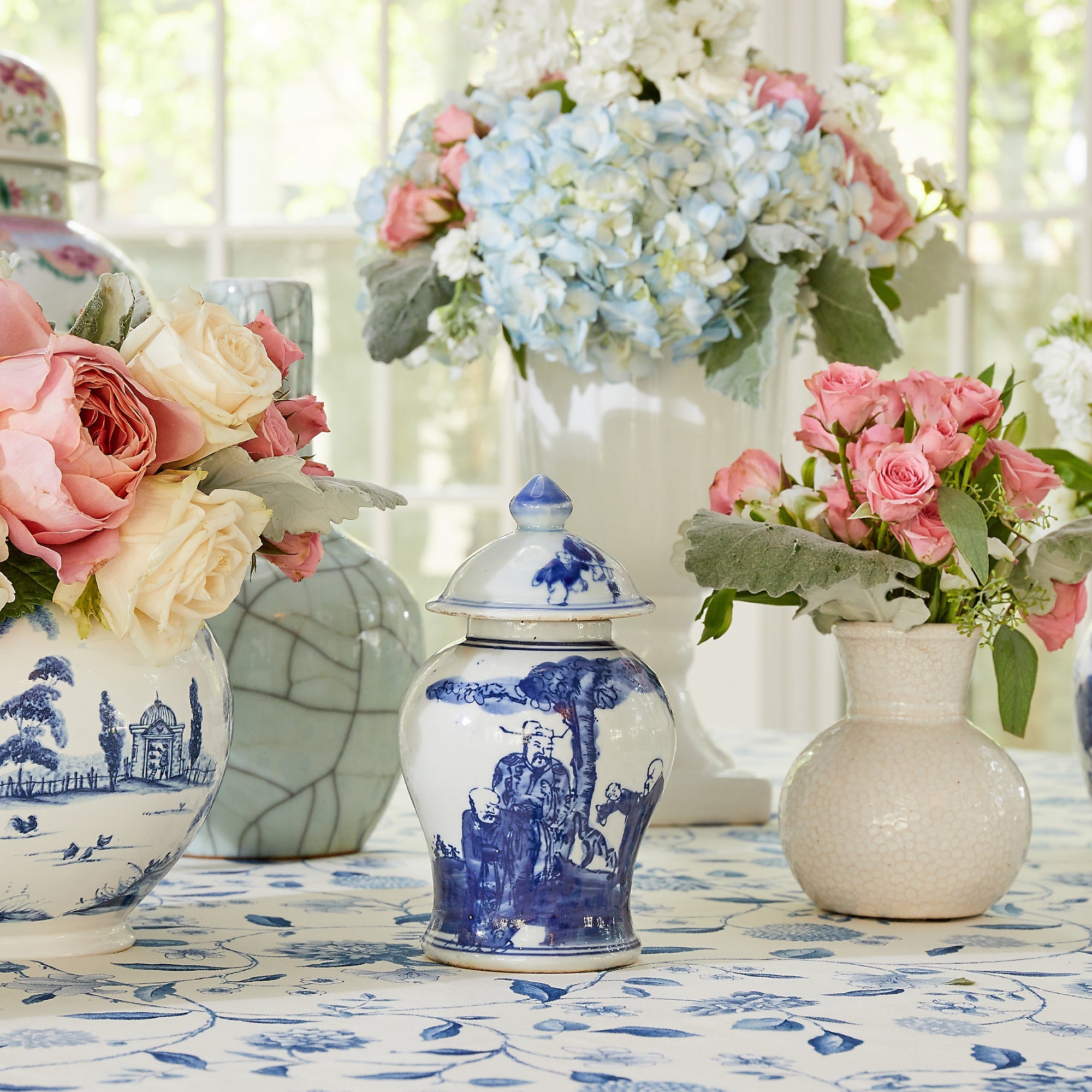 Petite Story Lidded Jar